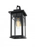 Elegant Lighting Mercer 7 inch Outdoor Pendant in Black Model: OD313W16BK