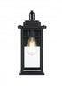Elegant Lighting Mercer 7 inch Outdoor Pendant in Black Model: OD313W16BK