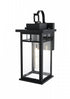 Elegant Lighting Mercer 7 inch Outdoor Pendant in Black Model: OD313W16BK