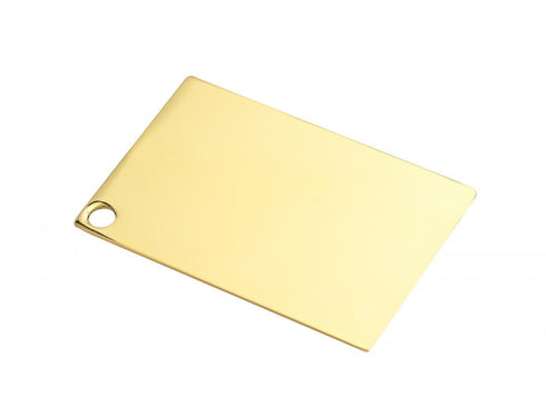 Elegant Lighting Metal Finsh Sample Metal Finish Sample in Gold Model: MTL-300-G