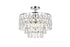 Elegant Lighting Mila 3 Light Flush Mount Model: 1103F16C