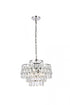 Elegant Lighting Mila 3 Light Pendant Model: 1102D16C
