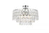 Elegant Lighting Mila 5 Light Flush Mount Model: 1103F20C
