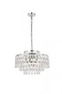 Elegant Lighting Mila 5 Light Pendant Model: 1102D20BR