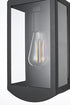 Elegant Lighting Miles 1 Light Wall Sconce W6.0 Inch E5.1 Inch H12.0 Inch in Black Model: OD410W12BK