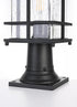 Elegant Lighting Miller 7 inch Outdoor Pendant in Black Model: OD312P16BK