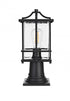 Elegant Lighting Miller 7 inch Outdoor Pendant in Black Model: OD312P16BK