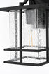 Elegant Lighting Miller 7 inch Outdoor Pendant in Black Model: OD312W12BK