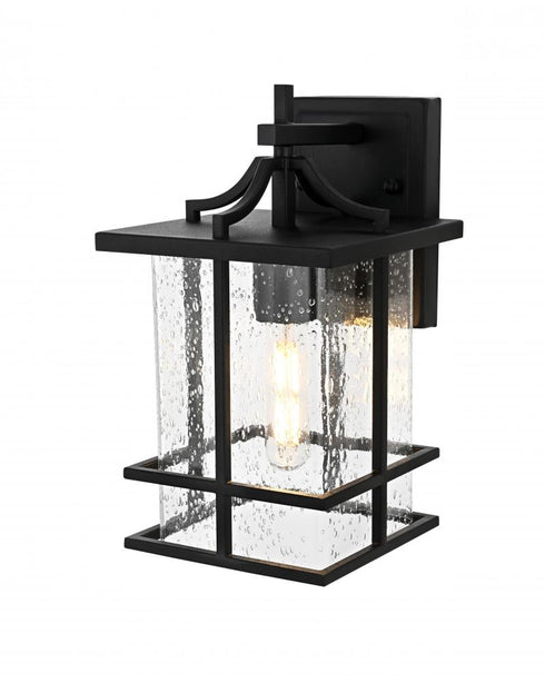 Elegant Lighting Miller 7 inch Outdoor Pendant in Black Model: OD312W12BK