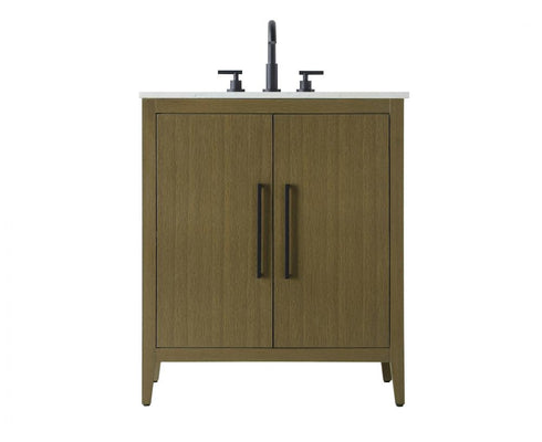Elegant Lighting Millie 30 inch Single Bathroom Vanity in Grey Model: VF29330GR