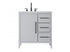 Elegant Lighting Millie 32 inch Single Bathroom Vanity in Grey Model: VF29332GR