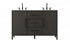 Elegant Lighting Millie 54 inch Double Bathroom Vanity in Grey Model: VF29354DGR