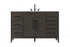 Elegant Lighting Millie 54 inch Single Bathroom Vanity in Grey Model: VF29354GR