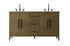 Elegant Lighting Millie 60 inch Double Bathroom Vanity in Grey Model: VF29360DGR