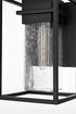Elegant Lighting Morse 1 Light Wall sconce W10 Inch E10 Inch H16 Inch L1 in Black (1Box) Model: OD366W16BK