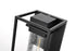 Elegant Lighting Morse 1 Light Wall sconce W10 Inch E10 Inch H16 Inch L1 in Black (1Box) Model: OD366W16BK