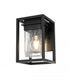 Elegant Lighting Morse 7 inch Outdoor Pendant in Black Model: OD366W9BK