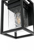 Elegant Lighting Morse 7 inch Outdoor Pendant in Black Model: OD366W9BK