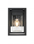 Elegant Lighting Morse 7 inch Outdoor Pendant in Black Model: OD366W9BK