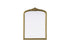 Elegant Lighting Naomi Vintage Resin Mirror 22x30 Inch in Antique Brass Model: MR7F2230AB