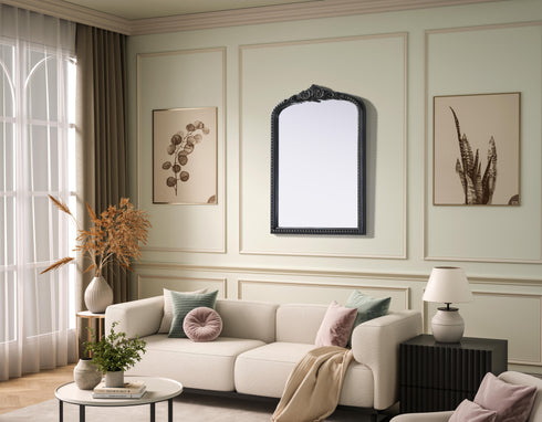 Elegant Lighting Naomi Vintage Resin Mirror 22x30 Inch in Vintage Bronze Model: MR7F2230VB