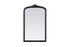 Elegant Lighting Naomi Vintage Resin Mirror 22x36 Inch in Vintage Bronze Model: MR7F2236VB