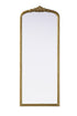 Elegant Lighting Naomi Vintage Resin Mirror 24x60 Inch in Antique Brass Model: MR7F2460AB