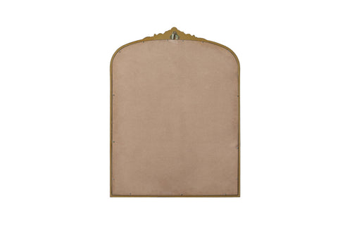Elegant Lighting Naomi Vintage Resin Mirror 27x36 Inch in Antique Brass Model: MR7F2736AB