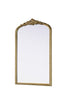 Elegant Lighting Naomi Vintage Resin Mirror 27x42 Inch in Antique Brass Model: MR7F2742AB