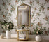 Elegant Lighting Naomi Vintage Resin Mirror 27x42 Inch in Antique Brass Model: MR7F2742AB