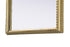 Elegant Lighting Naomi Vintage Resin Mirror 27x42 Inch in Antique Brass Model: MR7F2742AB