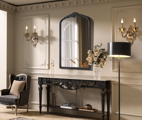Elegant Lighting Naomi Vintage Resin Mirror 27x42 Inch in Vintage Bronze Model: MR7F2742VB