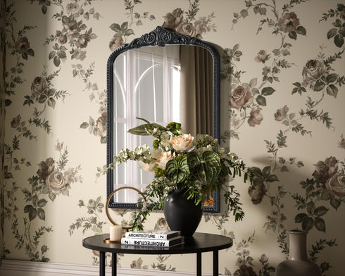 Elegant Lighting Naomi Vintage Resin Mirror 30x42 Inch in Vintage Bronze Model: MR7F3042VB