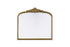 Elegant Lighting Naomi Vintage Resin Mirror 33x30 Inch in Antique Brass Model: MR7F3330AB