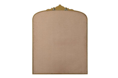 Elegant Lighting Naomi Vintage Resin Mirror 33x42 Inch in Antique Brass Model: MR7F3342AB