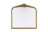 Elegant Lighting Naomi Vintage Resin Mirror 36x36 Inch in Antique Brass Model: MR7F3636AB
