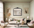 Elegant Lighting Naomi Vintage Resin Mirror 36x36 Inch in Vintage Bronze Model: MR7F3636VB