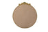 Elegant Lighting Naomi Vintage Resin Mirror 36x38 Inch in Antique Brass Model: MR7G36AB
