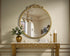 Elegant Lighting Naomi Vintage Resin Mirror 36x38 Inch in Antique Brass Model: MR7G36AB