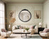 Elegant Lighting Naomi Vintage Resin Mirror 36x38 Inch in Vintage Bronze Model: MR7G36VB