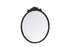 Elegant Lighting Naomi Vintage Resin Mirror 36x38 Inch in Vintage Bronze Model: MR7G36VB