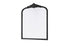 Elegant Lighting Naomi Vintage Resin Mirror 36x42 Inch in Vintage Bronze Model: MR7F3642VB