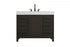 Elegant Lighting Nathan Vanity Cabinet 1DR 6DW 42 Inch W x 22 Inch D x 34 Inch H in Chestnut Brown Model: VF60642MCB