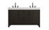 Elegant Lighting Nathan Vanity Cabinet 2DR 3DW 54 Inch W x 22 Inch D x 34 Inch H in Chestnut Brown Model: VF60654DMCB