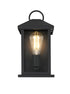 Elegant Lighting Neil 1 Light Wall Sconce W6.3 Inch E6.0 Inch H12.3 Inch in Black Model: OD411W12BK