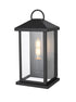 Elegant Lighting Neil 1 Light Wall Sconce W6.7 Inch E6.2 Inch H14.2 Inch in Black Model: OD411W14BK