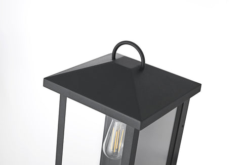 Elegant Lighting Neil 2 Light Wall Sconce W10.0 Inch E10.3 Inch H20.8 Inch in Black Model: OD411W21BK