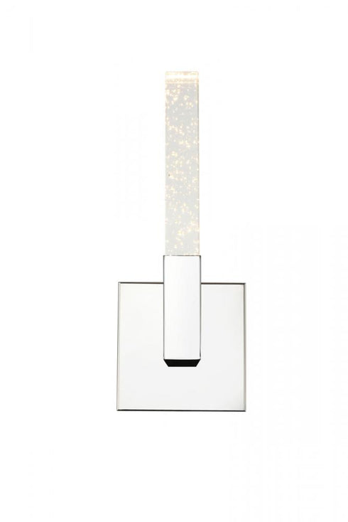 Elegant Lighting Noemi 6 Inch Adjustable LED Wall Sconce in Black Model: 1030W6BK