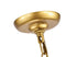 Elegant Lighting Nolan 6 light in Brass pendant Model: LD5034D16BR