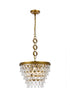 Elegant Lighting Nordic 4 Light Pendant Model: 1219D16BR/RC